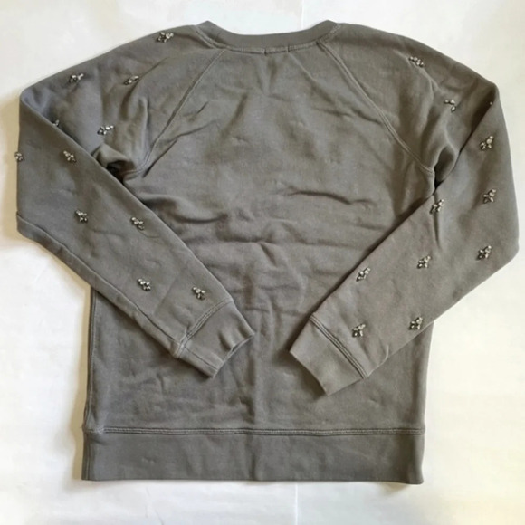 J.Crew The look for less! Herringbone zip up vest & jeweled Rhinestone top Small - Picture 6 of 7